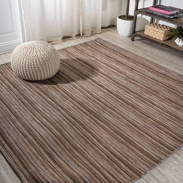 Finn-2 Modern Farmhouse Pinstripe Area Rug